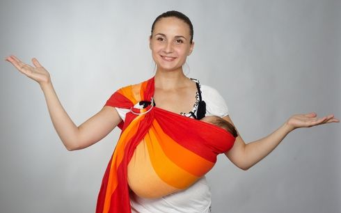Слинг для новорожденных