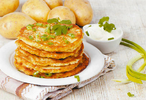 Картофельные оладьи