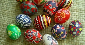 Роспись яиц к Пасхе своими руками