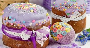 Украшение пасхального кулича