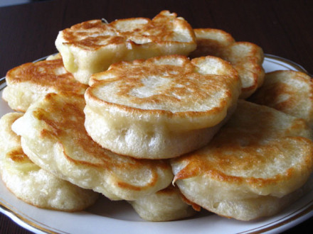 Постные оладьи