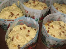 тесто для александрийских куличей в формочках