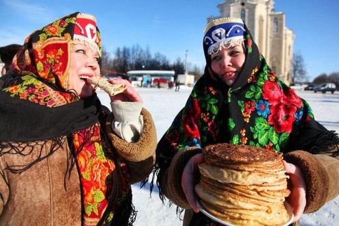 блины на масленицу