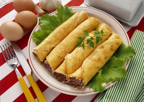 блины фаршированные