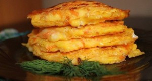 Морковные оладьи