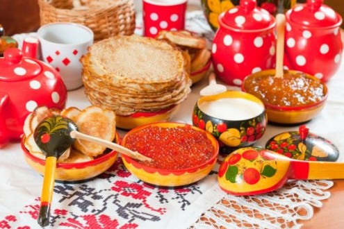 масленичные лакомства и блины