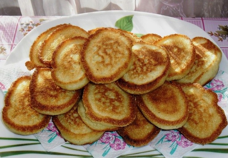 манные оладьи