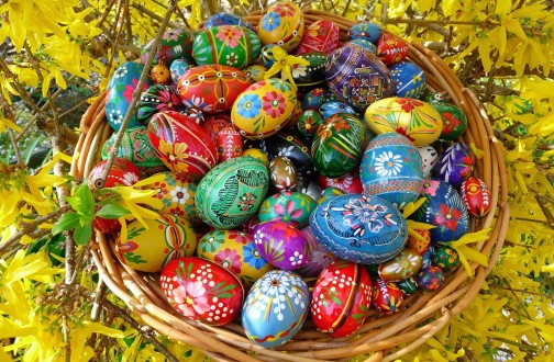 пасхальные яйца с рисунками