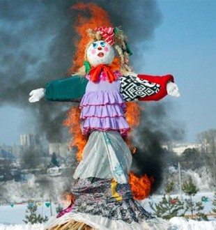 сжигание чучела