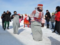 бег в мешках