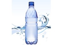 литр воды в бутылке