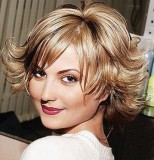 Стрижка с торчащими наружу кончиками