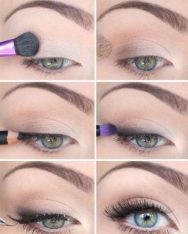 Мake-up для зеленых глаз
