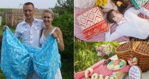 ситцевая свадьба, фотоколлаж
