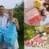 ситцевая свадьба, фотоколлаж
